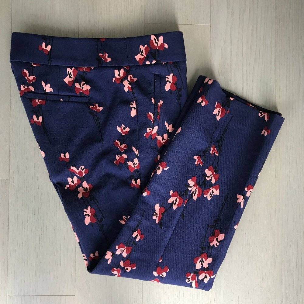 Loft Floral Pants in Marissa Fit